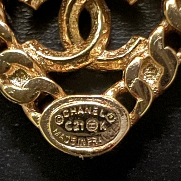 Authentic Chanel Earrings - Picture 5 of 5